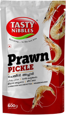 Tasty Nibbles Prawn Pickle 500g Pouch Prawn Pickle(500 g)