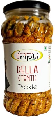 Laveena's Tripti Homemade special Tenti Pickles Marwadi Teet Dela ker Achar | kacche kair achaar Tenti Pickle(400 g)