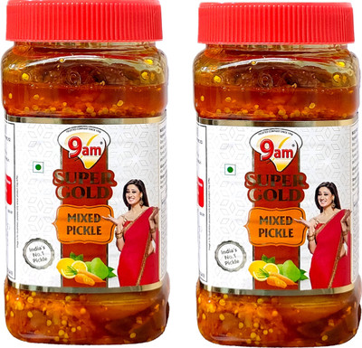 9am Super Gold Mixed Pickle(2 x 450 g)