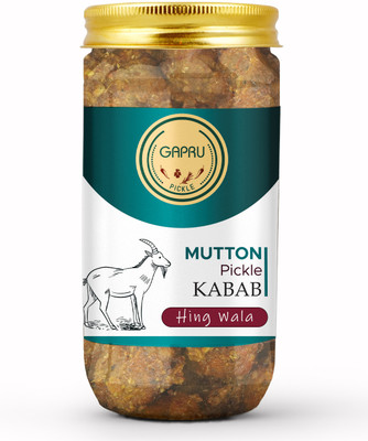 Gapru Hingwala Boneless Mutton Kabab Pickle(400GM) Non Veg Pickle,Mutton Pickle Mutton Pickle(400 g)