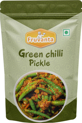 Fruvanta Green Chilli Pickle 200gm Mango Pickle(200 g)