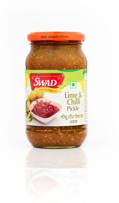 SWAD Delicious Lime & Chilli Pickle Lime Pickle(400 g)