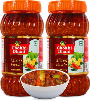 Chokhi Dhani Foods Mixed Pickle 500gm Mixed Pickle(2 x 250 g)