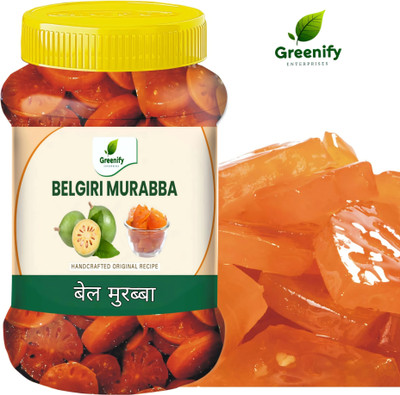 GREENIFY Bel Murabba 500g I shuddh and pure I Handcrafted Original Recipe Bel Murabba(500 g)