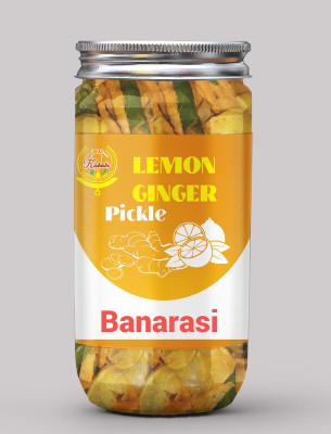 kababi Banarasi Lemon+Ginger Pickle Neembu+Adrak Ka Aachar(400G) Lemon Pickle(400 g)