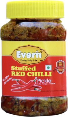 Everin Premium Tasty Tangy and Ticklish Lime Red Chilli Pickle(500 g)