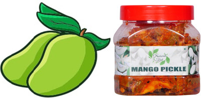 Natural Diet Mango Aam Ka Achar Homemade Handmade Fresh (400 grams) Mango Pickle(400 g)