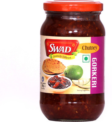 SWAD Delicious and Tangy Sweet Gor Keri Chutney / Mango Chutney / Aam Chutney - 500g Mango Pickle(500 g)