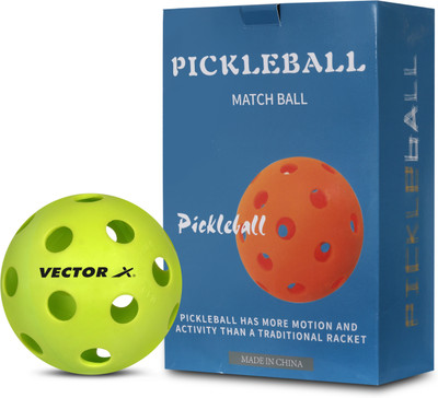 VECTOR X Match Ball 26 Holes Indoor Pickleball Ball(6Balls)
