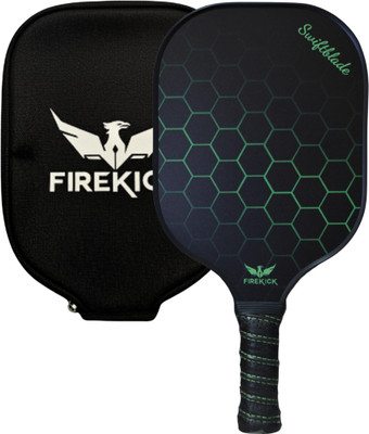 firekick SwiftBlade Carbon Fiber Pickle Paddle With( Propeller Cover Included) Green Pickleball Paddle
