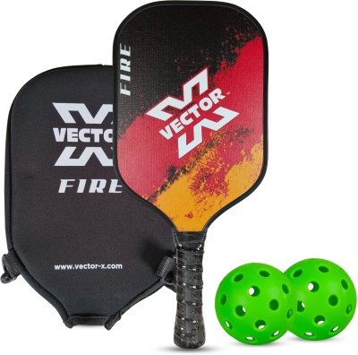 VECTOR X Pickle Ball Racket - Fire Pickleball Paddle