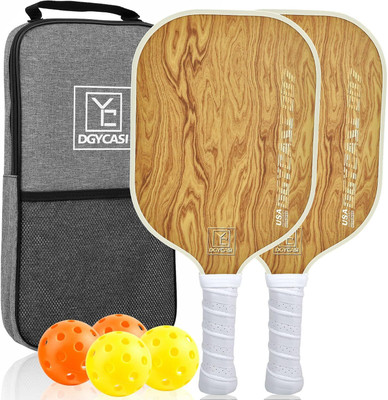 ONOMIE Pickleball Paddle - Comfort Grip & 4 Balls & Portable Racquet Bag Pickleball Paddle