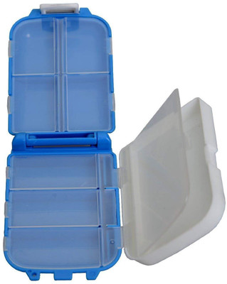RAVARIYA 7 Days Medicine organizer boxes with all categories of pill organizers Pack of 1 Pill Box(Multicolor)