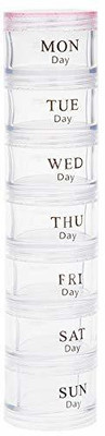 DzVR 7-days Pill Box(Multicolor)
