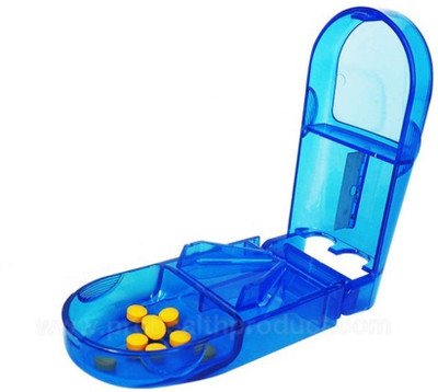 ASTOUND Medicine Case Tablet Cutter Splitter Medicine Case Tablet Cutter Splitter Manual Medicine Case Tablet Cutter Splitter(Blue)