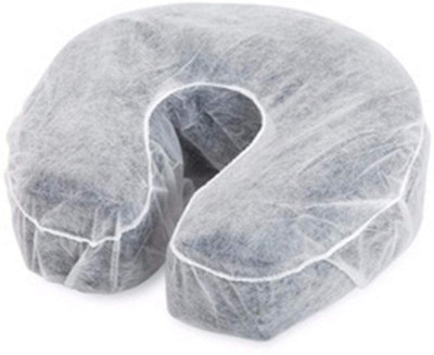 Connectwide Plain Polyester Filled Flap Medium Size Pillow Protector(100, White)
