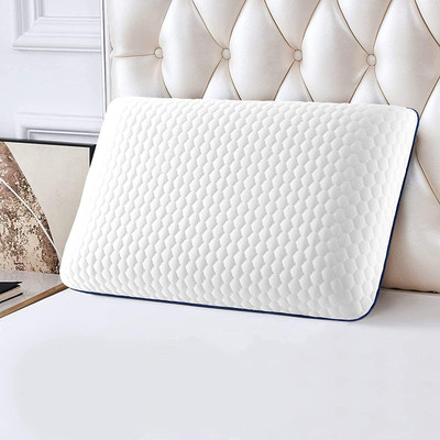 Sleep Yoga Memory Foam, Gel, Latex Solid Orthopaedic Pillow Pack of 1(White)