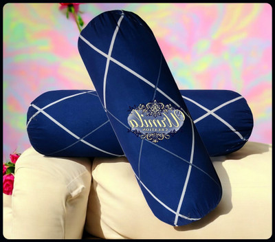 RUSHABH ENTERPRISE LUXURY Microfibre Abstract Sleeping Pillow Pack of 1(Blue)