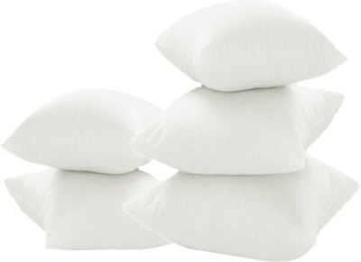 JDX Microfibre Solid Cushion Pack of 5(White)