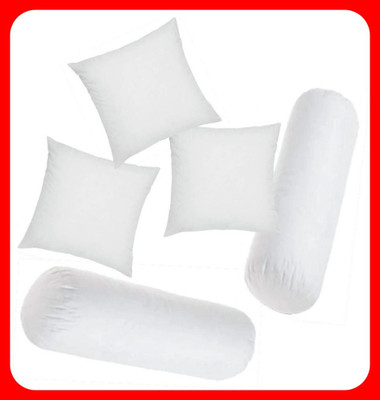 GTX Microfibre Solid Floor Cushion Pack of 3(Silver)