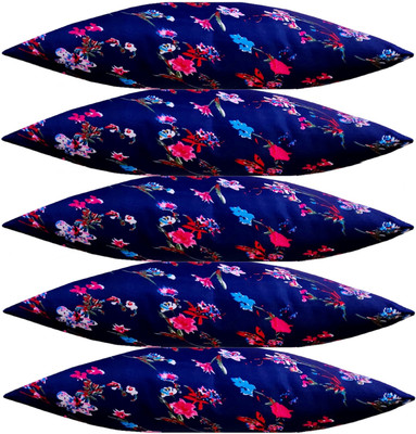 Changers Microfibre Floral Sleeping Pillow Pack of 5(Multicolor2)