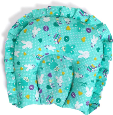 Tinitot Mustard Seeds Baby Pillow Pack of 1 Animals Baby pillow(Green)