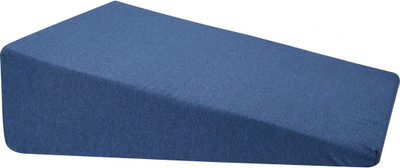 METRON Bed Wedge Pillows for Acid Reflux Gerd for Inclined Sleeping | Back Support Foam Solid Orthopaedic Pillow Pack of 1(Blue)