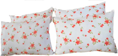 SANJU BROTHER LUXURY Microfibre Floral Sleeping Pillow Pack of 4(Multicolor)