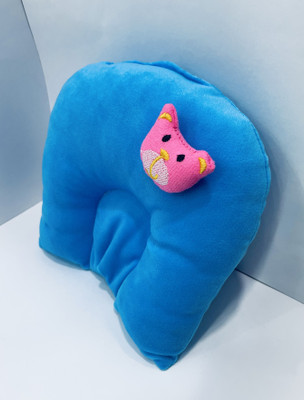 E VYAPAR KENDRA Mustard Seeds Toons & Characters Baby Pillow Pack of 1(Sky Blue)