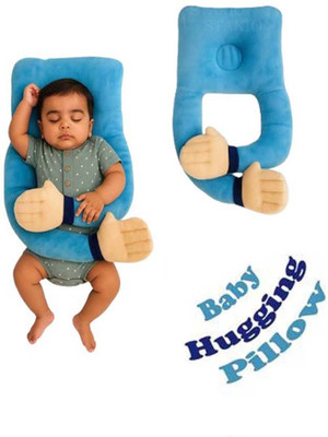 Stakio Microfibre Baby Pillow Pack of 1 Solid(Skyblues)