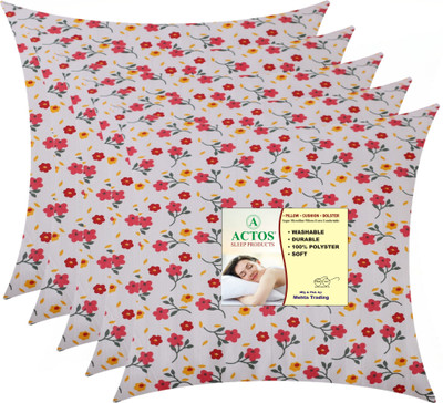 ACTOS Microfibre Solid Bolster Pack of 5(Multicolor)
