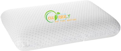 COORIZZ Memory Foam Solid Body Pillow Pack of 1(White)