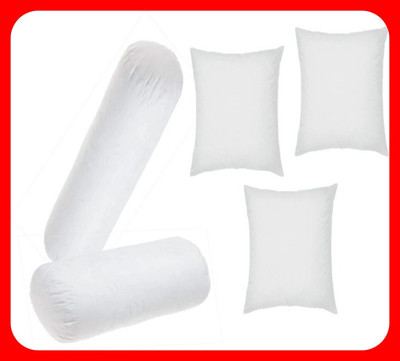 GTX Microfibre Bolster Pack of 5 Solid(White)