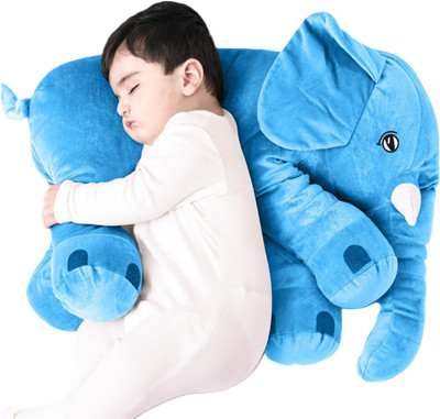 DearJoy Luxury Microfibre Animals Baby Pillow Pack of 1(Blue)