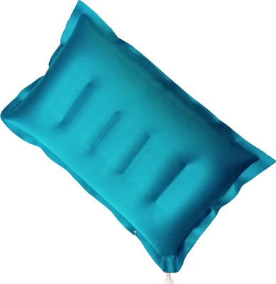 DUCKBACK Air Travel Pillow Pack of 1 Solid Pilllow(Sea Blue)