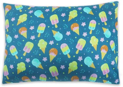 Kradyl Kroft Microfibre Solid Baby Pillow Pack of 1(Blue)