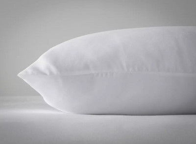 ROYALREOX Cotton Sleeping Pillow Pack of 1 Solid(White)