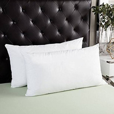 BHEBHA Pillow Set || Comfort And Support Pillow Microfibre Abstract Sleeping Pillow Pack of 2(White)