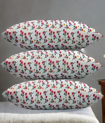 YPOLOIPO LUXURY Polyester Fibre Solid Sleeping Pillow Pack of 3(Printed)