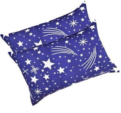 BHEBHA Microfibre Abstract Sleeping Pillow Pack of 2(Blue 152)