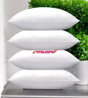 YPOLOIPO LUUXURY Microfibre Solid Sleeping Pillow Pack of 4(White)