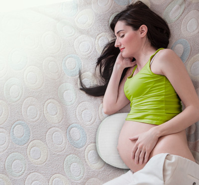 Cushows Memory Foam Solid Pregnancy Pillow Pack of 1(White)
