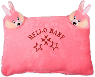 KUBER INDUSTRIES Microfibre Toons & Characters Baby Pillow Pack of 1(Pink)