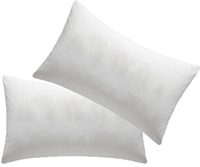 VJSTAR Microfibre Solid Sleeping Pillow Pack of 2(White)