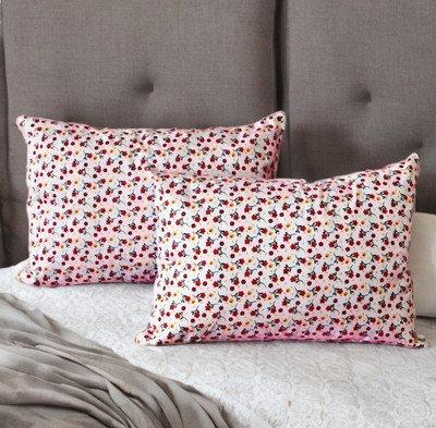 GUNVAR INDIA PRIVATE LIMITED LUXURY Polyester Fibre Abstract Sleeping Pillow Pack of 2(Printed)
