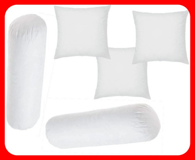 GTX Microfibre Bolster Pack of 5 Solid(White)