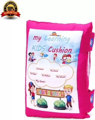 KD CREATION 1 Microfibre Alphanumeric Baby Pillow Pack of 1(Pink)