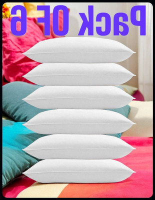RUSHABH ENTERPRISE LUXURY Cotton Solid Sleeping Pillow Pack of 1(Blue)