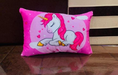 lovepillow Microfibre Animals Baby Pillow Pack of 1(Multicolor)
