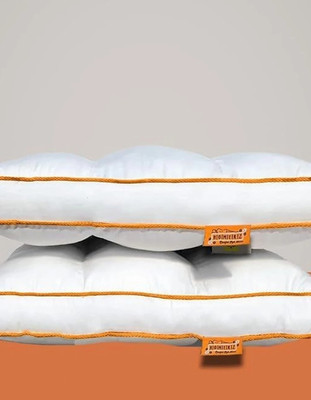 homerz Microfibre Solid Sleeping Pillow Pack of 6(White_3)